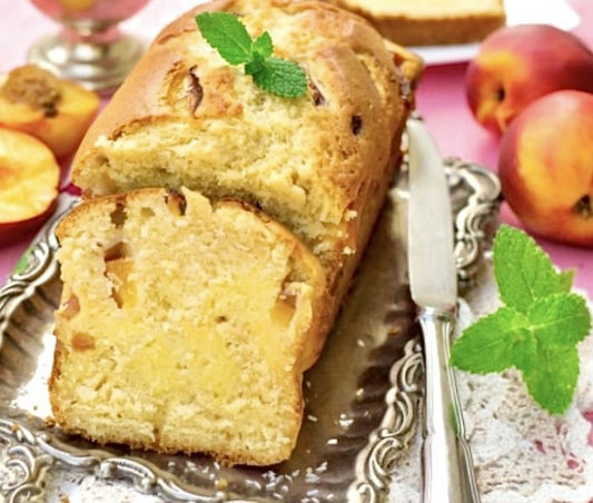 Delightful Summer Dessert - Georgia Peach Pound Cake