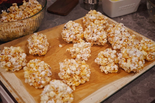 Sweet & Sticky Popcorn Balls